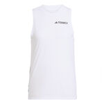 adidas Clothing adidas Terrex XPR Tank Top Women-White,Black