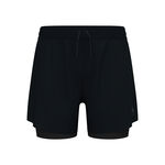 Odlo Clothing Odlo Zeroweight 5in 2in1 Running Shorts Men-Black