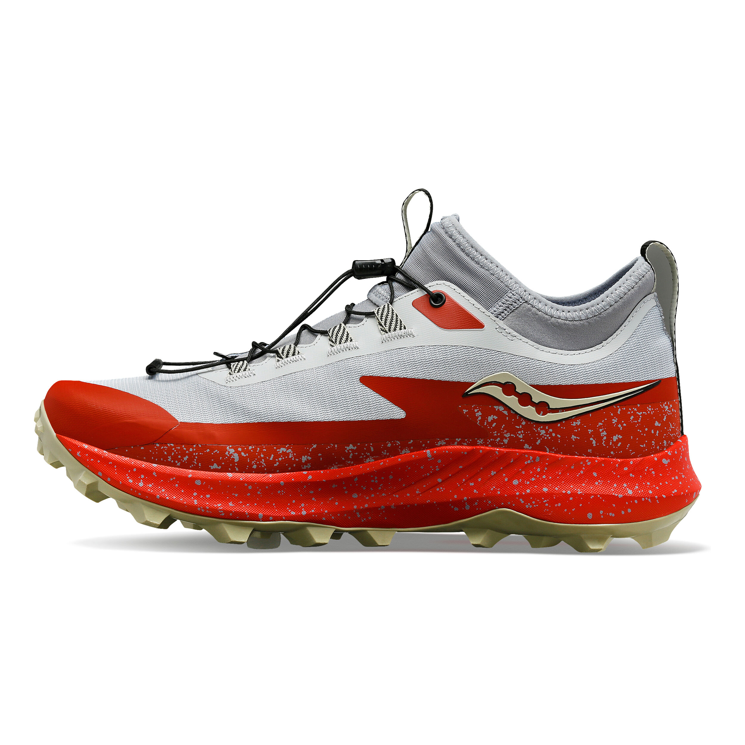 Buy Saucony Peregrine 14 ST Trail Running Shoe Men White Red in size 44 5 online Running Point UK