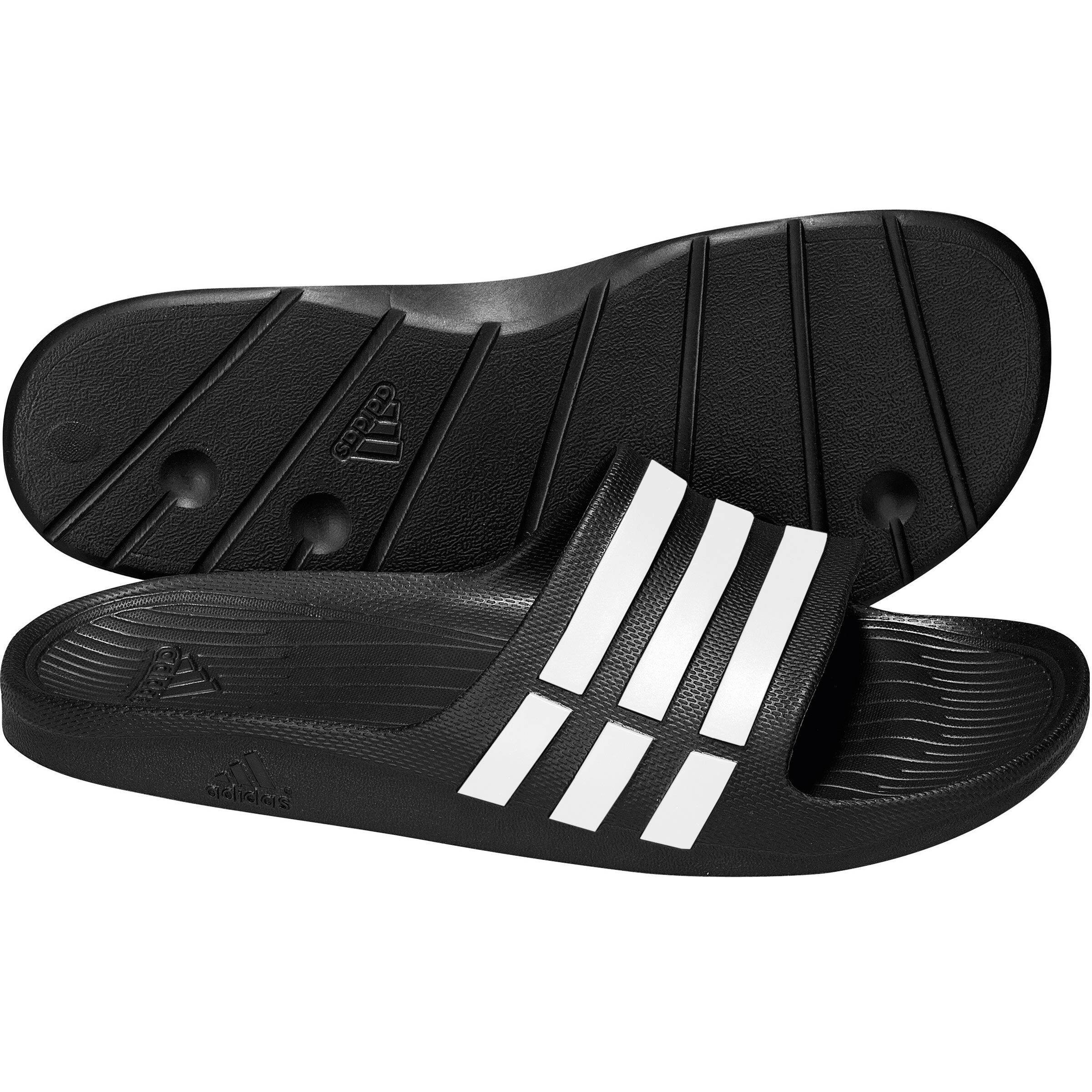 Buy adidas Duramo Slide Slippers Men Black White online Running Point UK