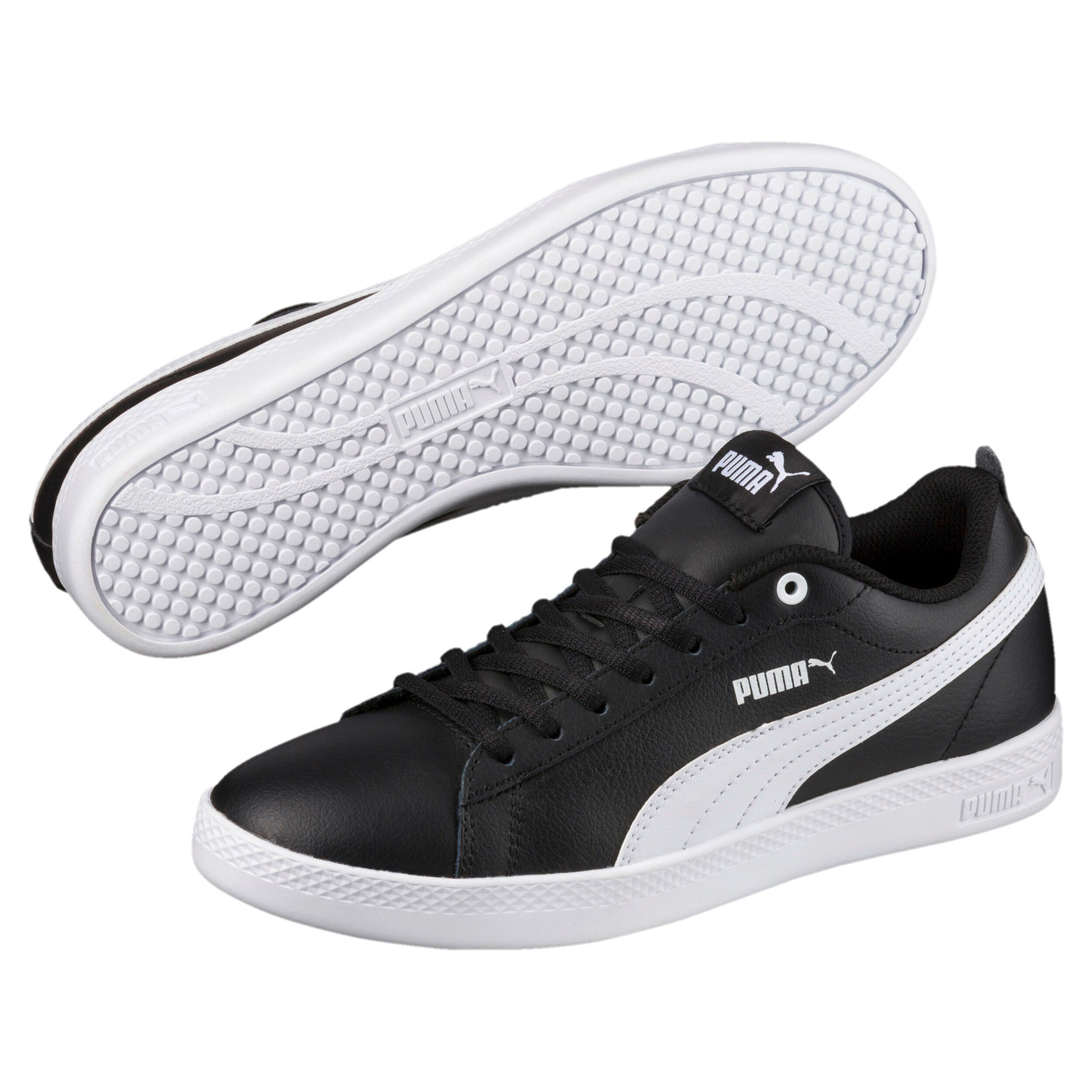 Zapatilla negra puma smash v2 adp outlet