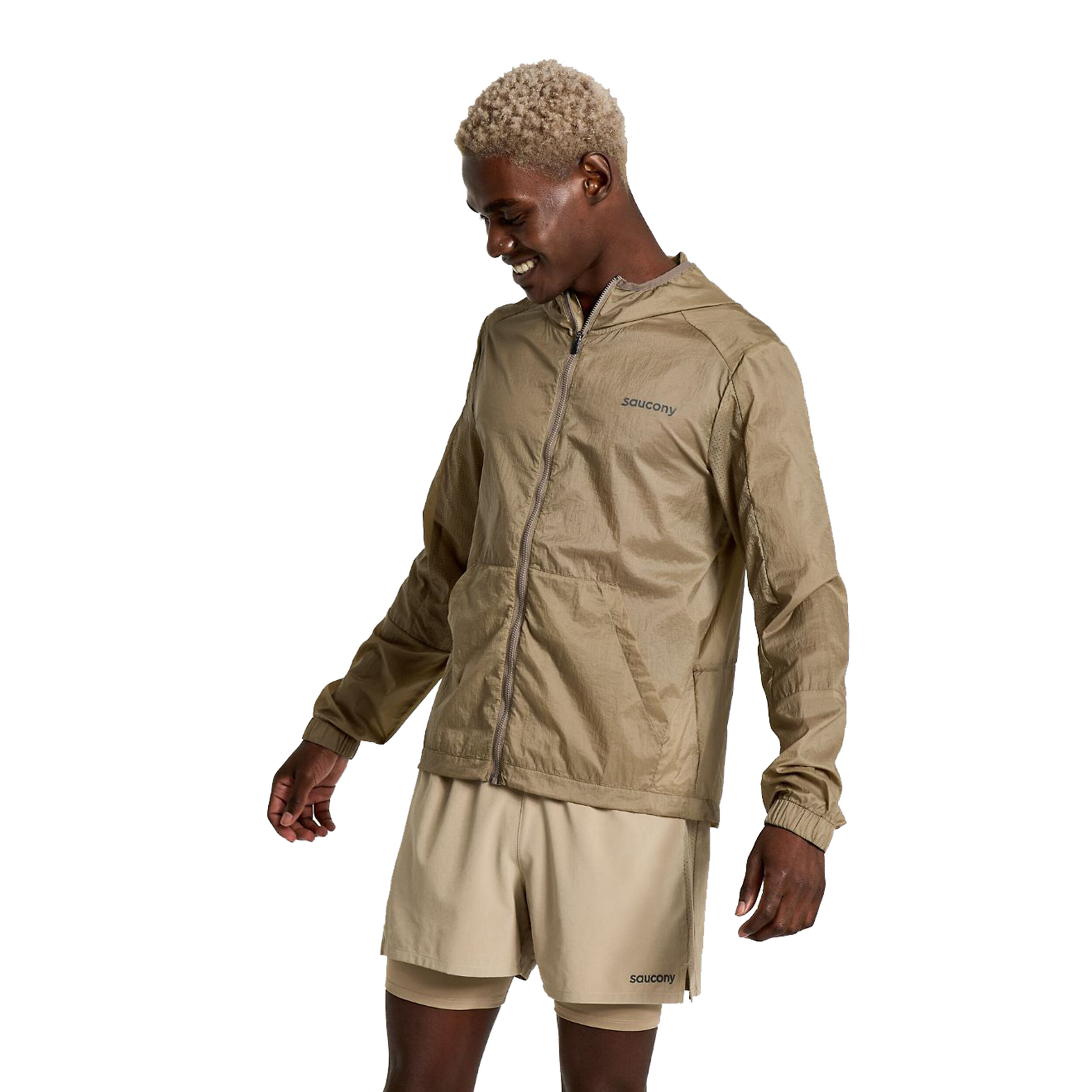 Cheap saucony top running jacket mens