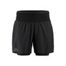 Pro Trail 2in1 Running Shorts Men-Black
