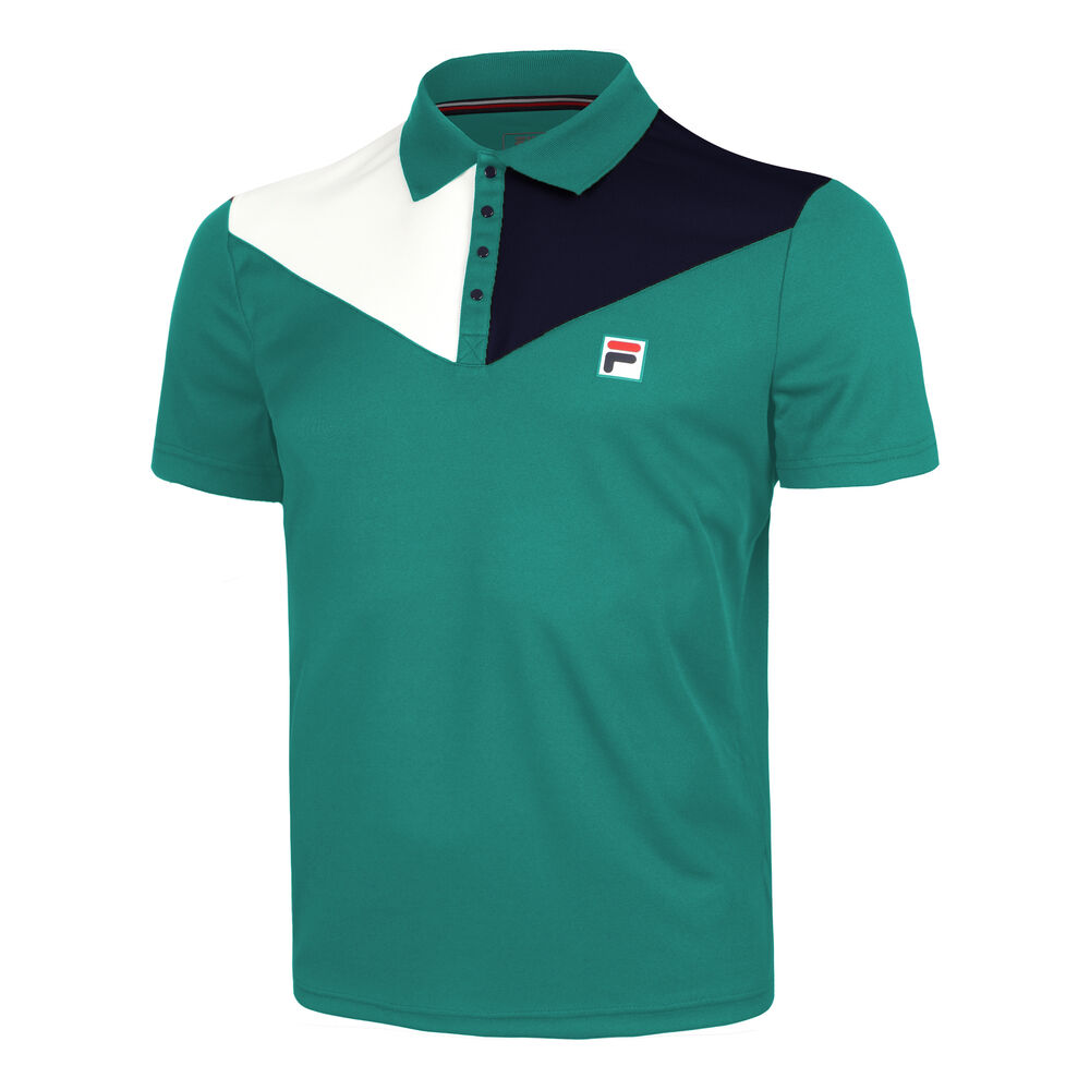 Fila Nilo Polo Men - Green, Multicoloured, Size S