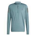 adidas Clothing adidas Own The Run Half-Zip Running Shirt Men-Dark Green