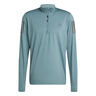 Own The Run Half-Zip Running Shirt Men-Dark Green