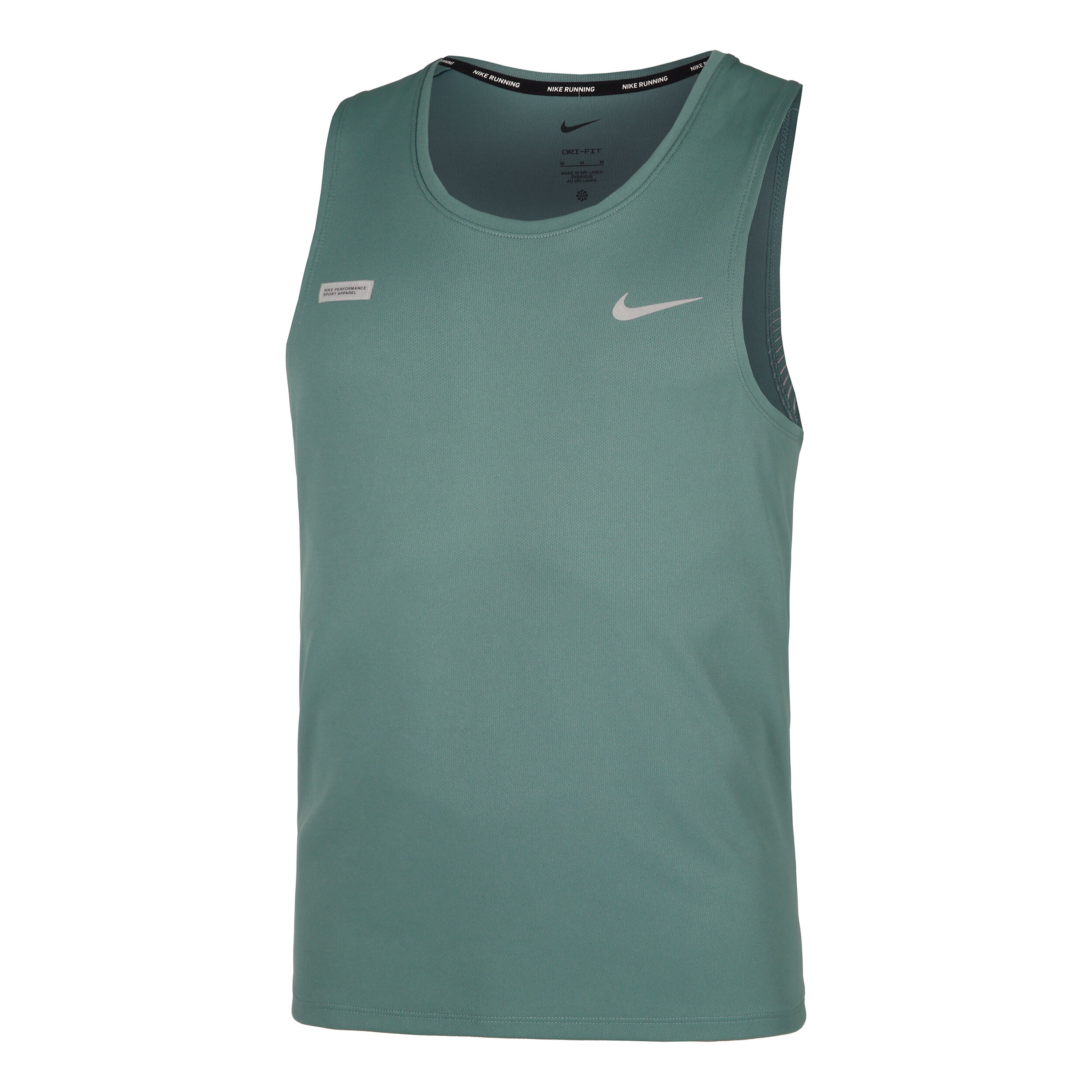 Dri Fit Miler Flash Running Shirt Men Olive