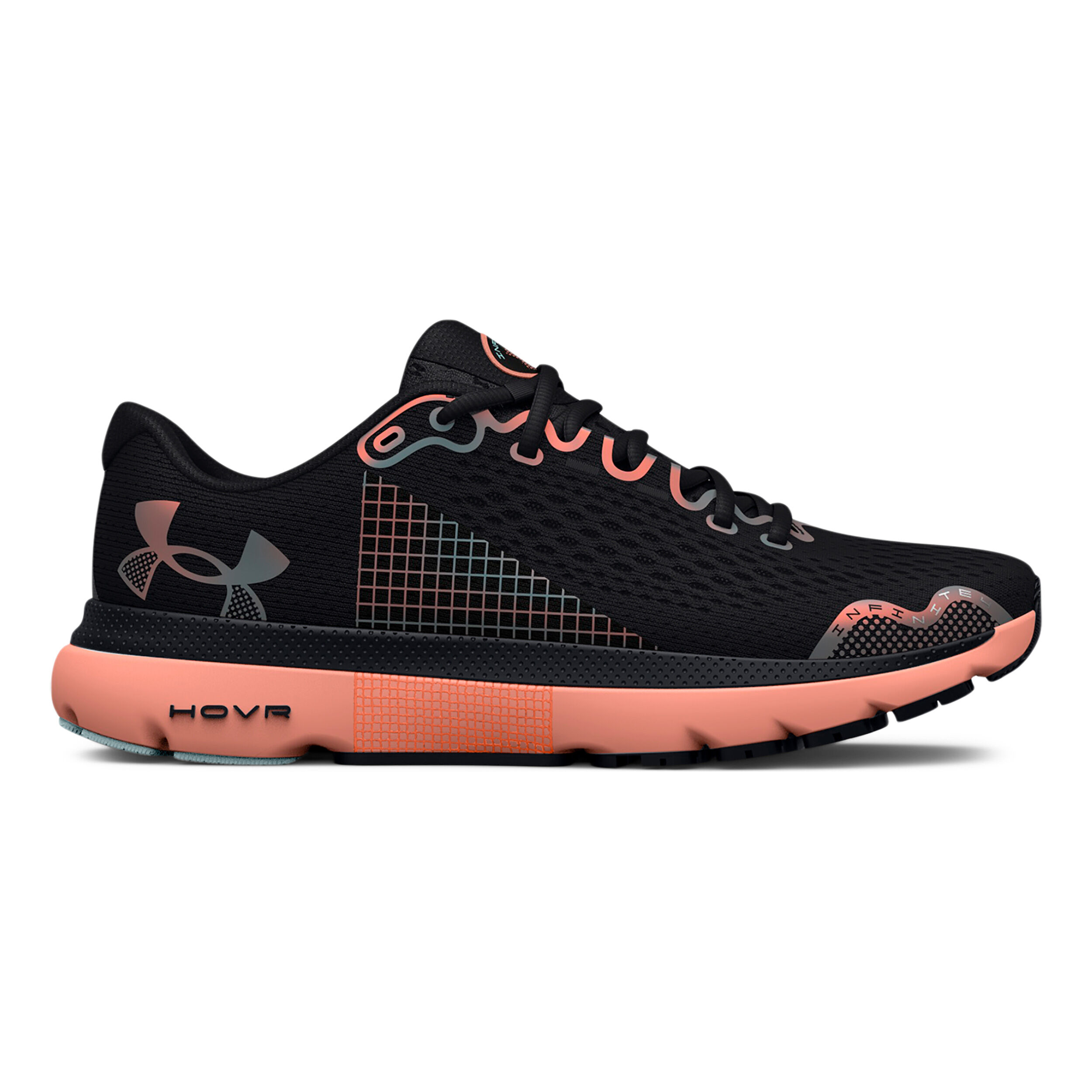 HOVR Infinite 4 DSD Neutral Running Shoe Women Black Pink
