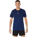 ASICS Clothing ASICS Road Seamless Running shirt Men-blue