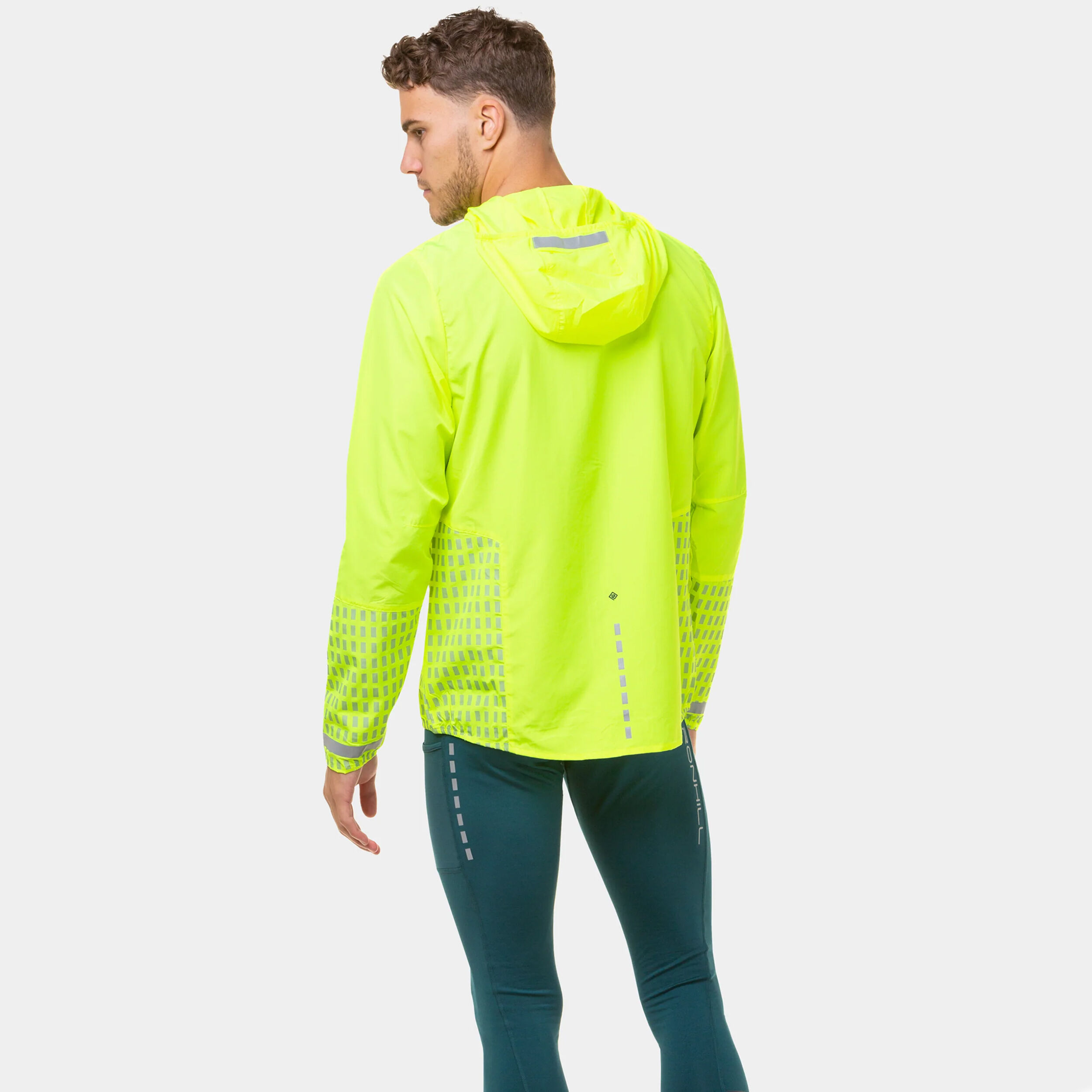 Yellow running jacket mens outlet