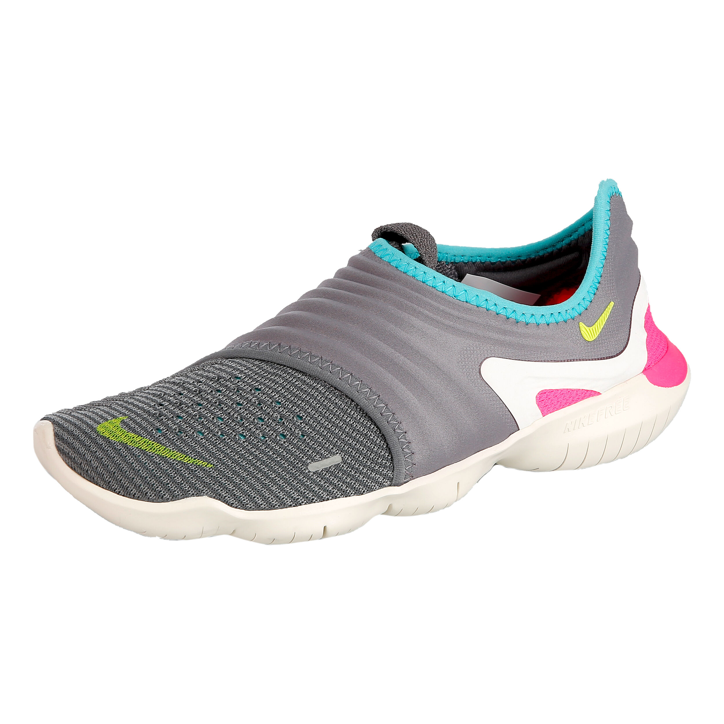 Buy Nike Free Flyknit 3.0 Natural Running Shoe Women Grey Dark Grey online Running Point UK