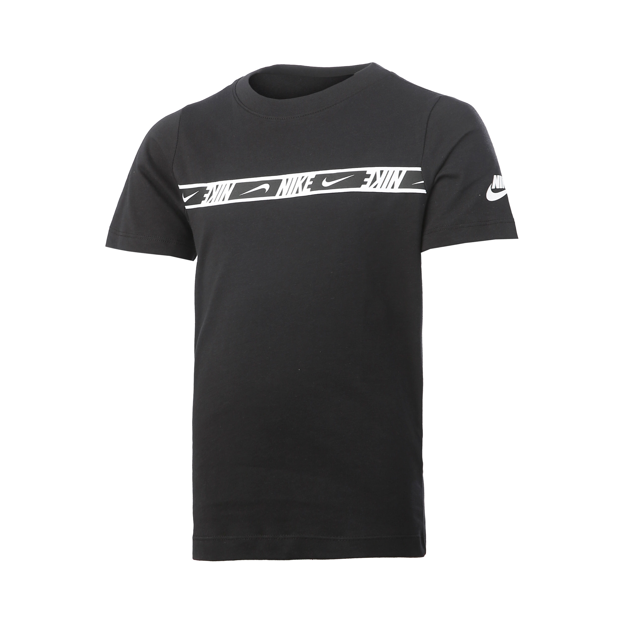 Sportswear Repeat T Shirt Boys Black