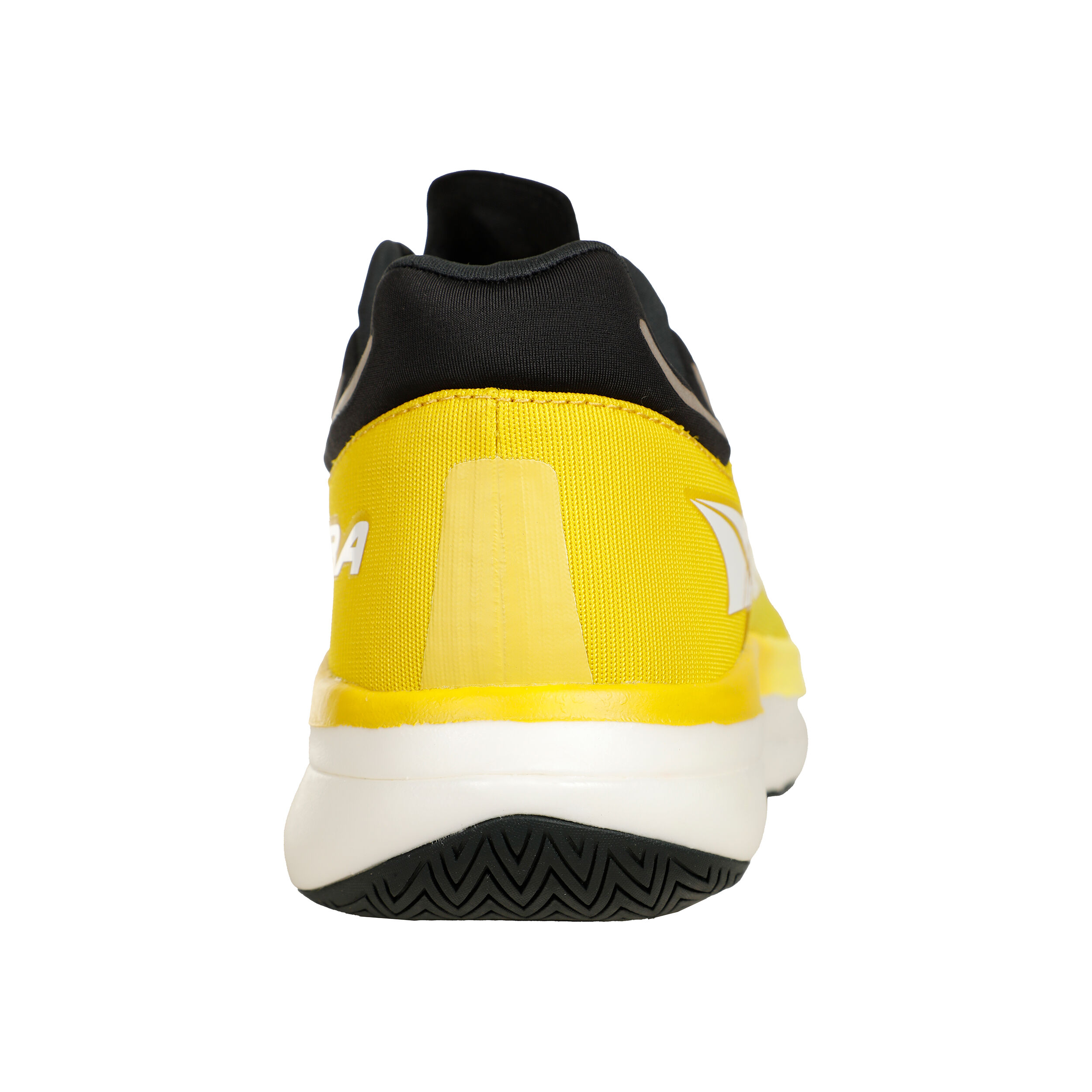 Yellow running sneakers top