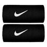 Swoosh Doublewide Wristband 2 Pack-Black,White