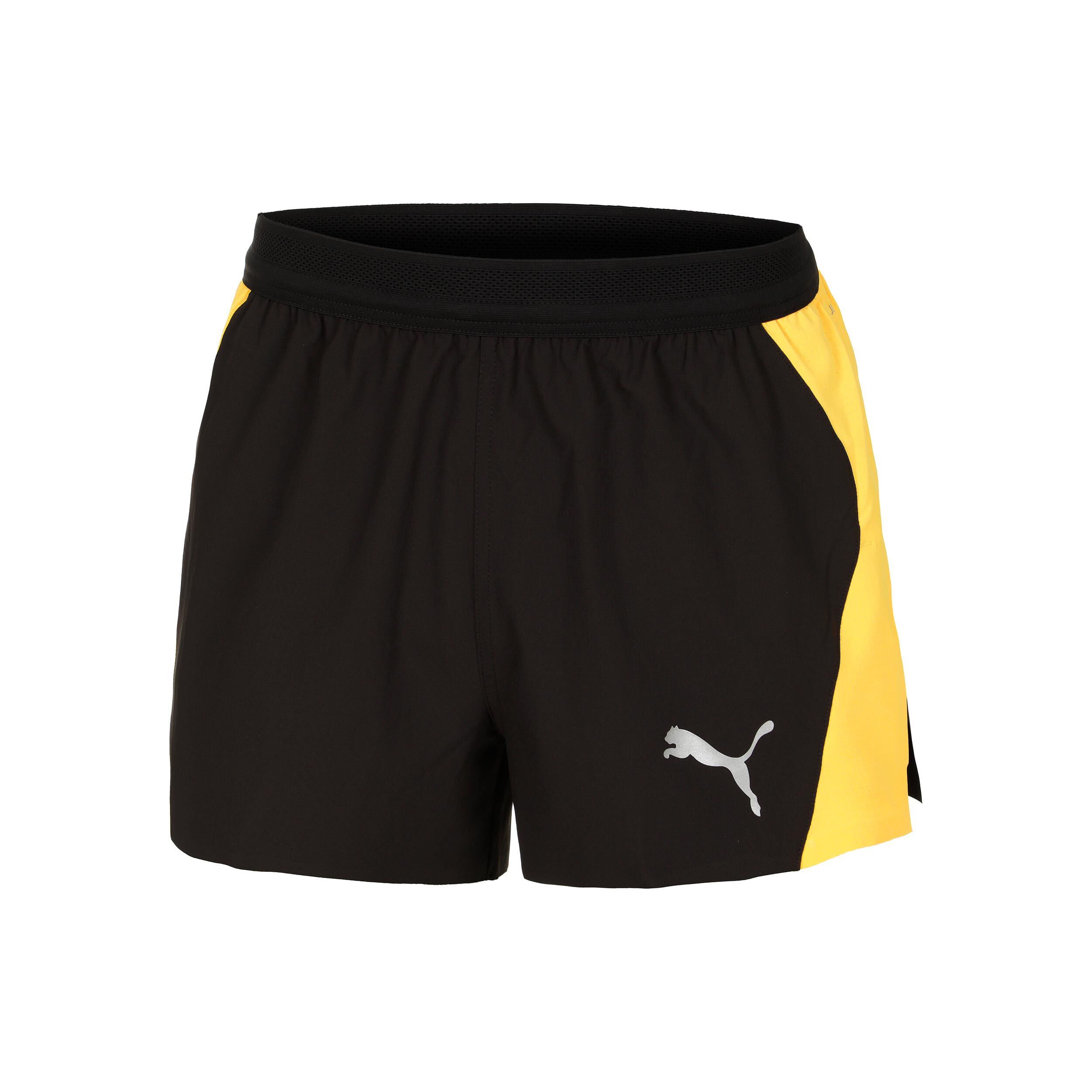 Mens running split shorts top