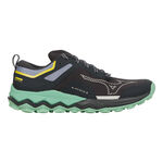 Mizuno Running shoes Mizuno Wave Ibuki 4 Trail Running Shoe Women-Dark Blue,Mint