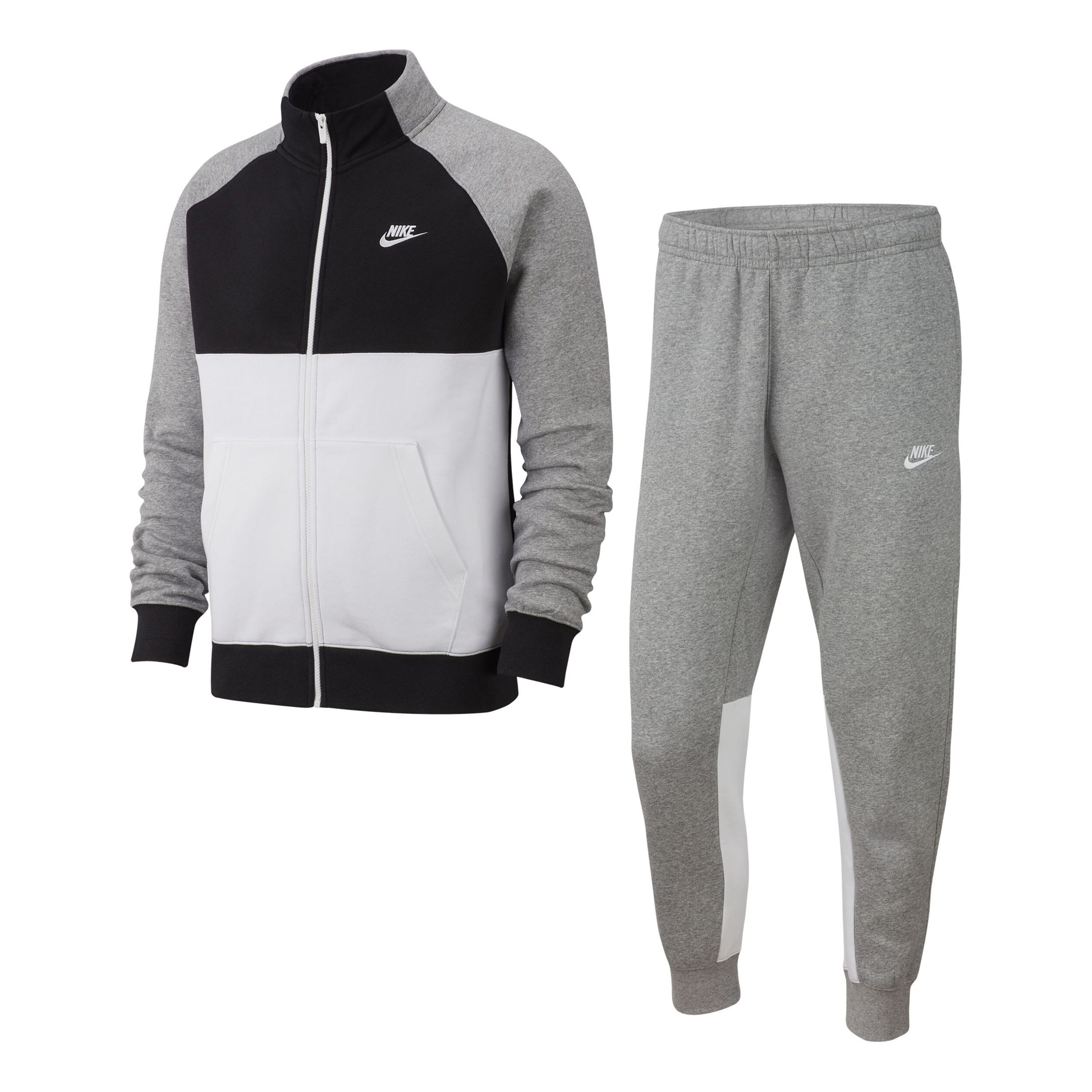 Buy Nike Sportswear Tracksuit Men Lightgrey White in size S online Running Point UK