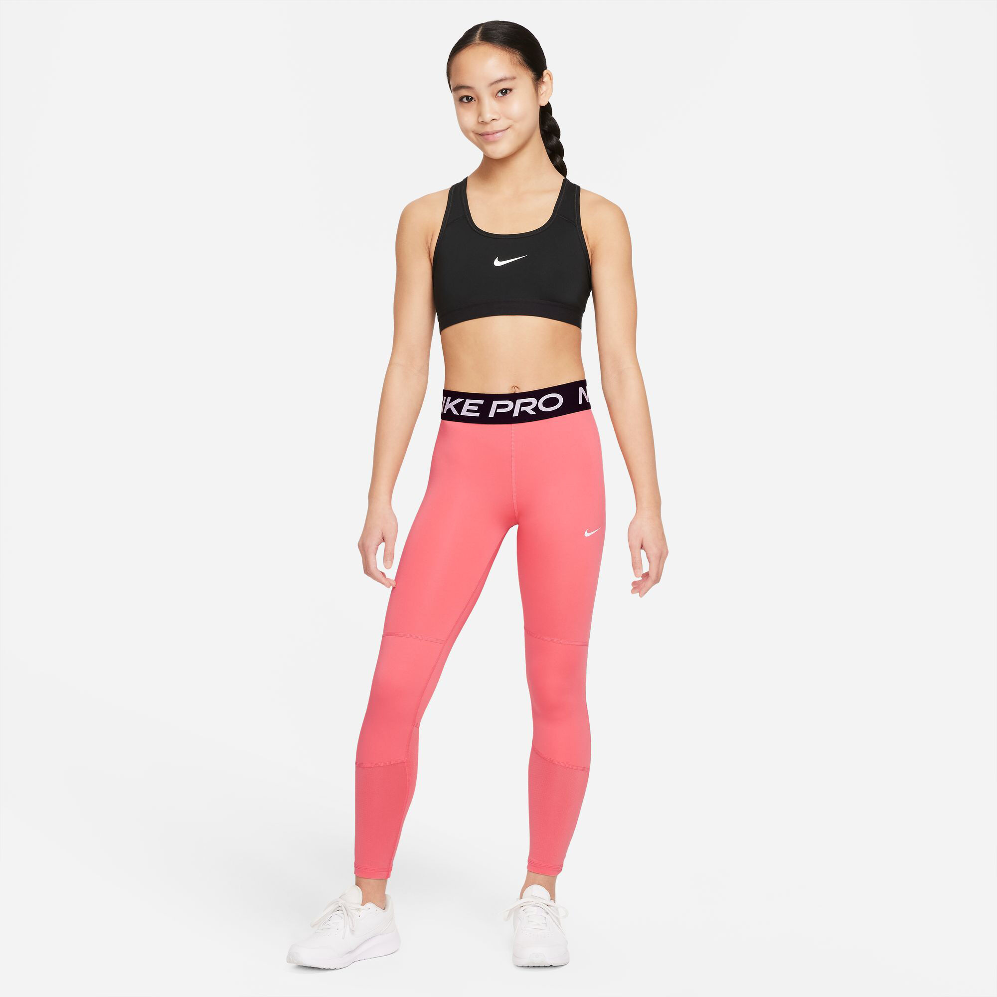 Nike coral leggings deals