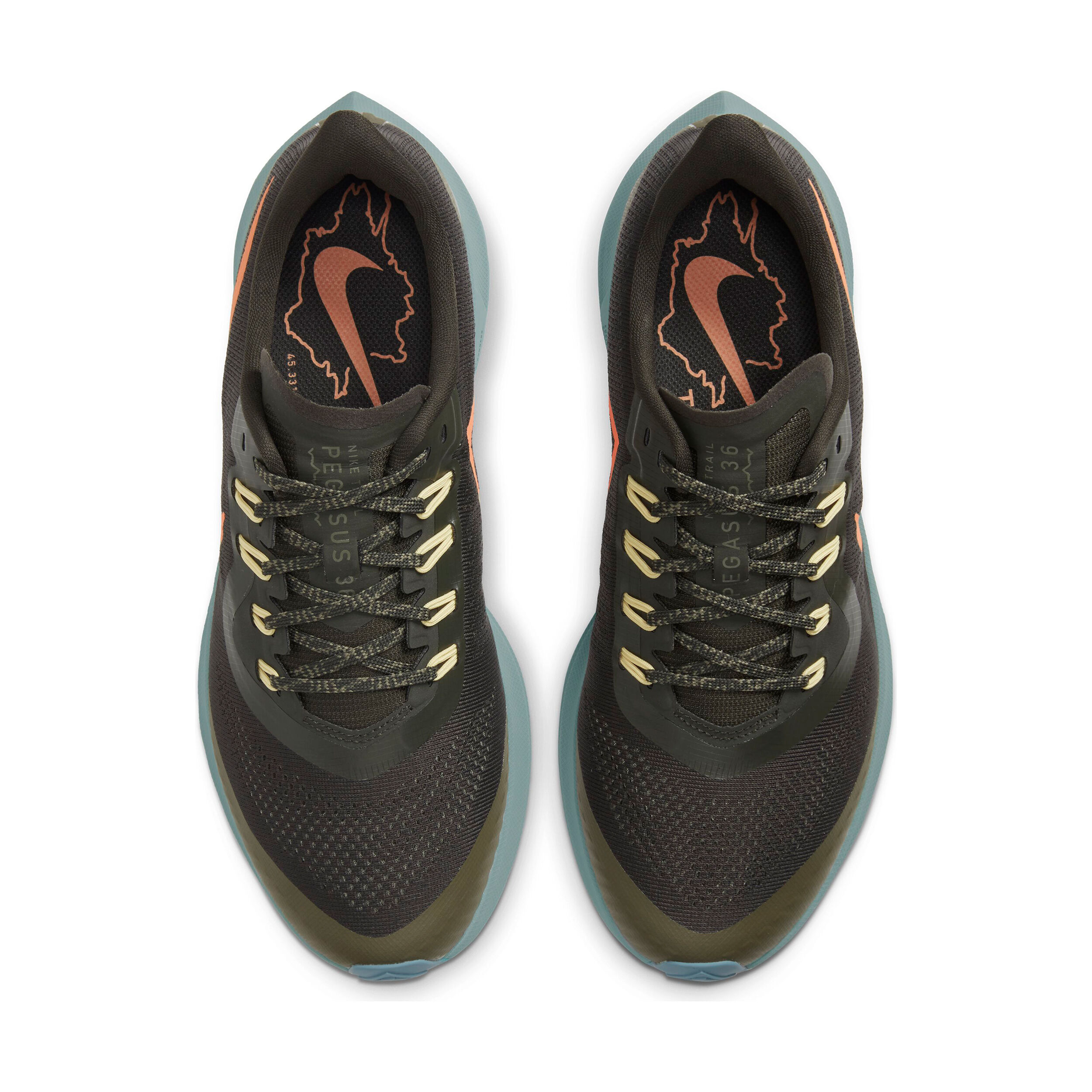 Buy Nike Air Zoom Pegasus 36 Trail Running Shoe Men Khaki Black online Running Point UK