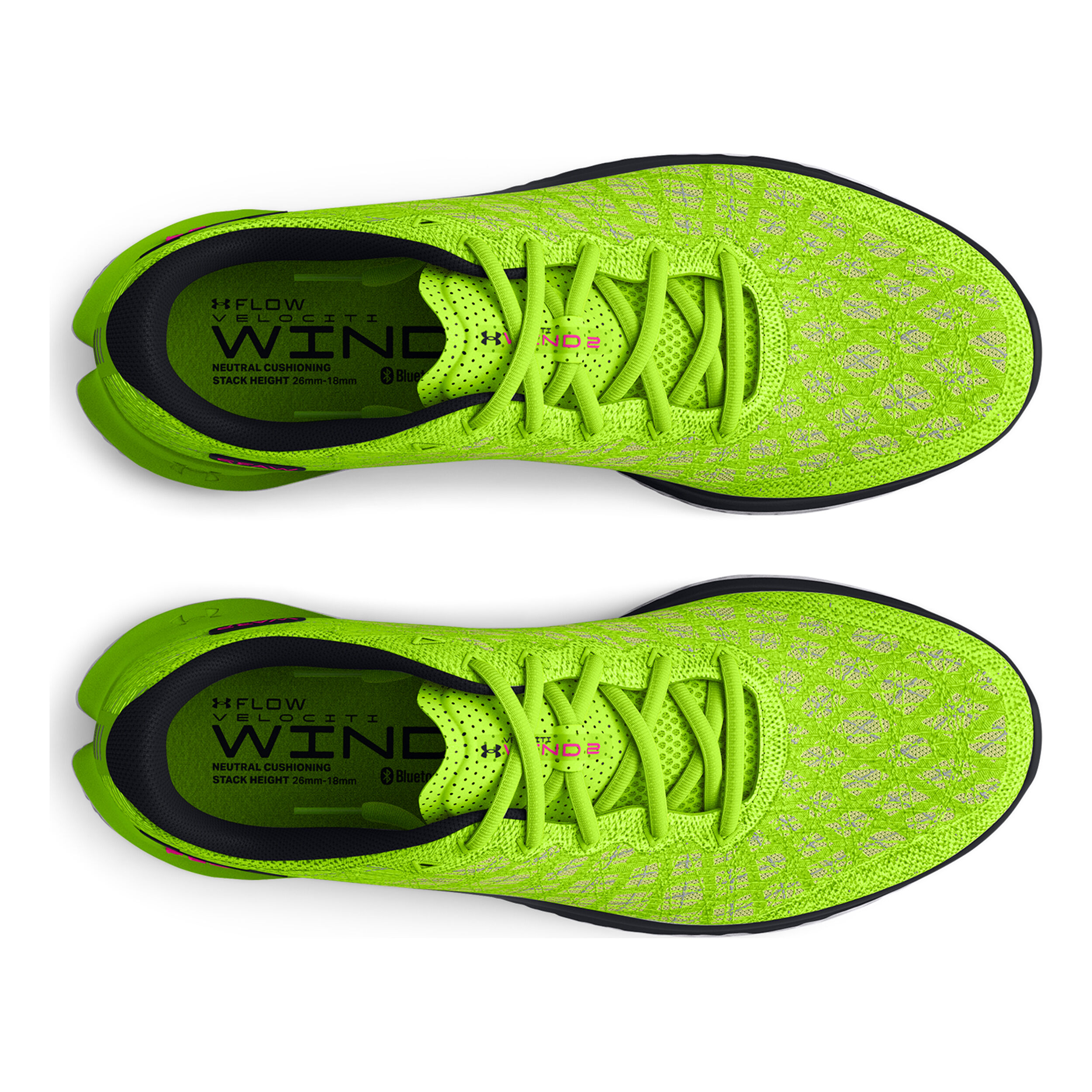 Flow Velociti Wind 2 Neutral Running Shoe Men Green Black