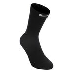 Nike Clothing Nike Fast Midweight Crew Running Socks-Black,Grey