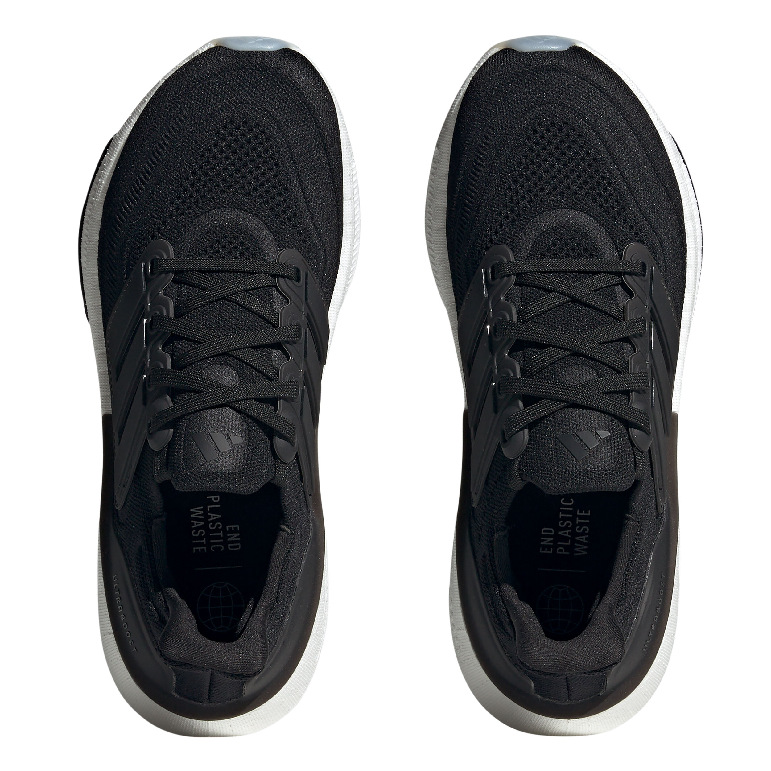Black and white adidas ultra boost womens 2025