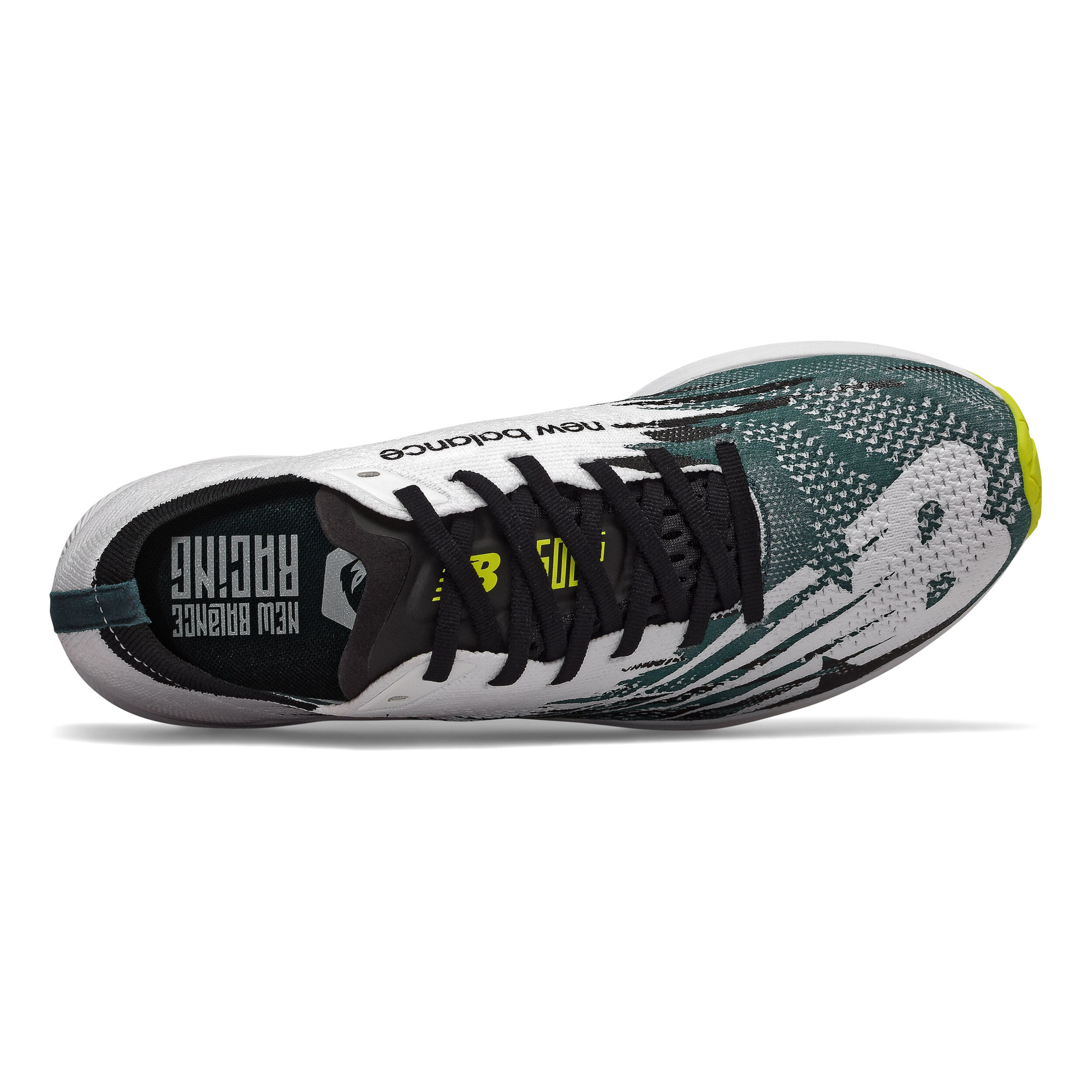 Buy New Balance Race Day 1500 V6 Neutral Running Shoe Men White Petrol in size 42 5 online Running Point UK