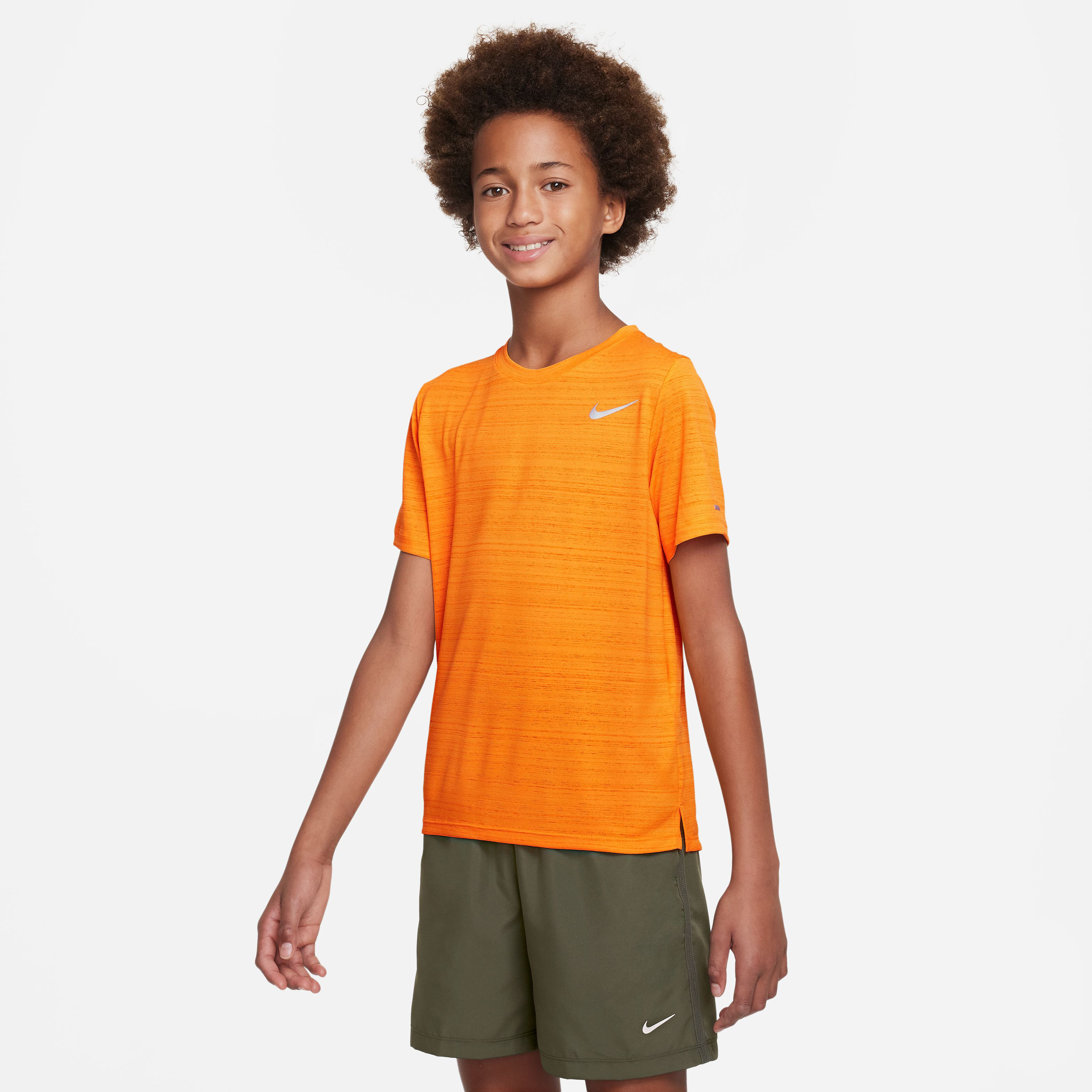 Orange nike shirt boys hot sale