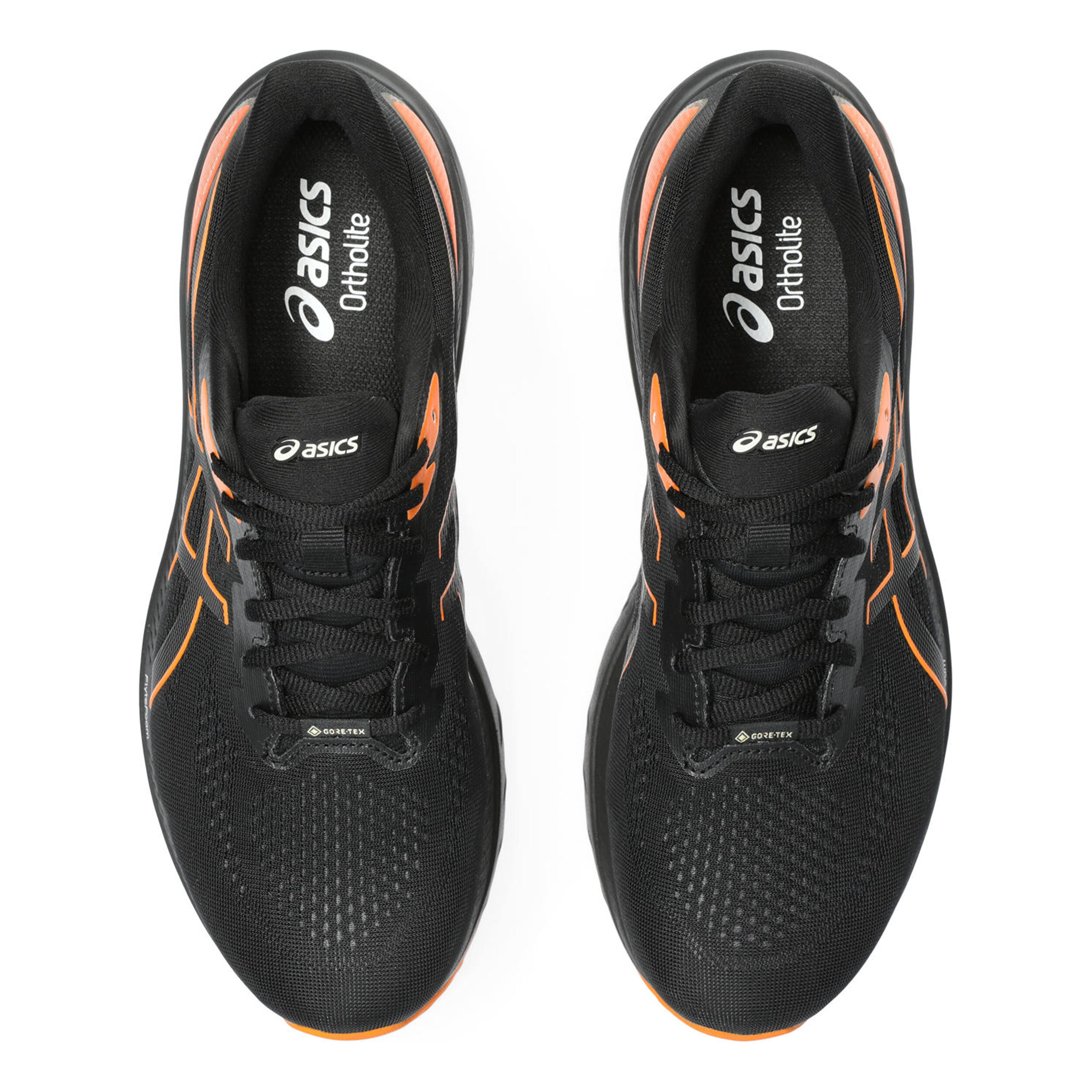 Asics black orange hotsell