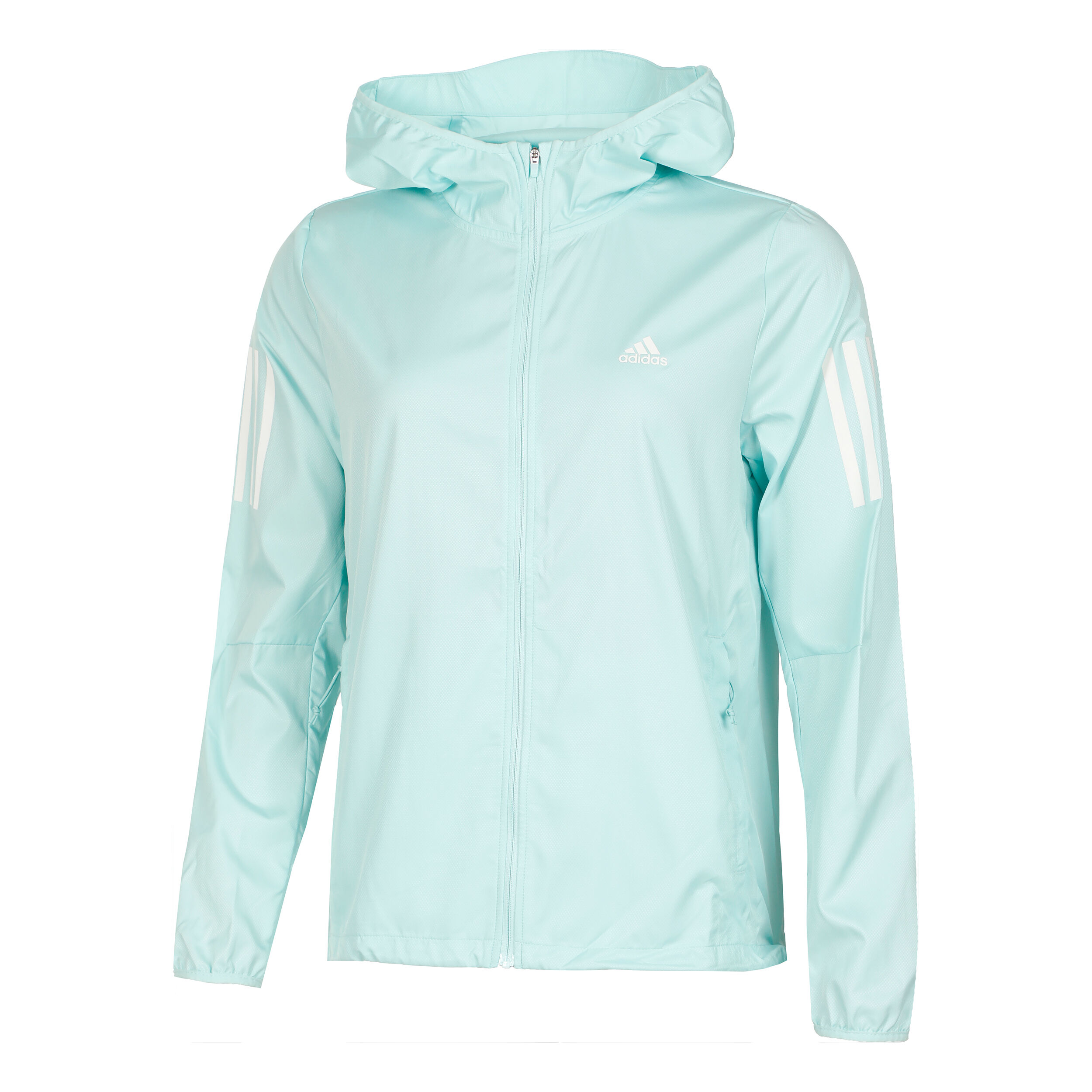 Own The Run Windbreaker Running Jacket Women Light Blue