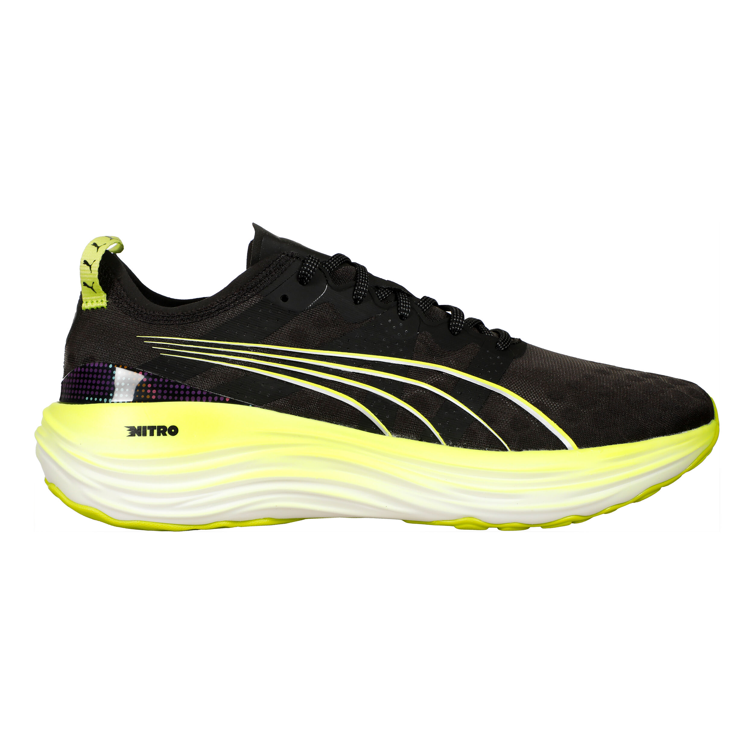 Buy Puma ForeverRun Nitro Psychedelic Rush Stability Running Shoe Men Black online Running Point UK