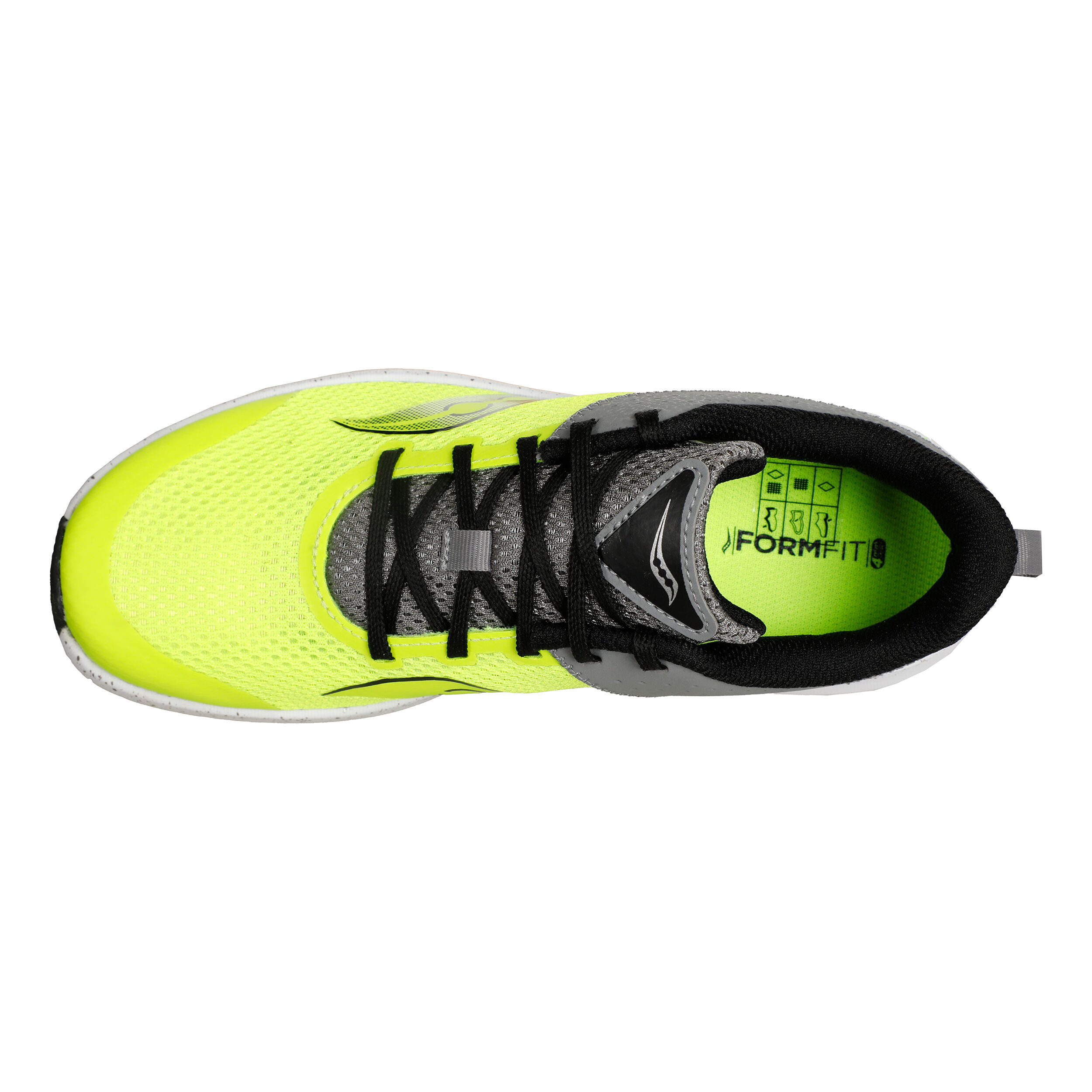 Highlighter yellow sale running shoes