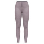 Odlo Clothing Odlo Zeroweight Print Reflective Running Tights Women-Grey