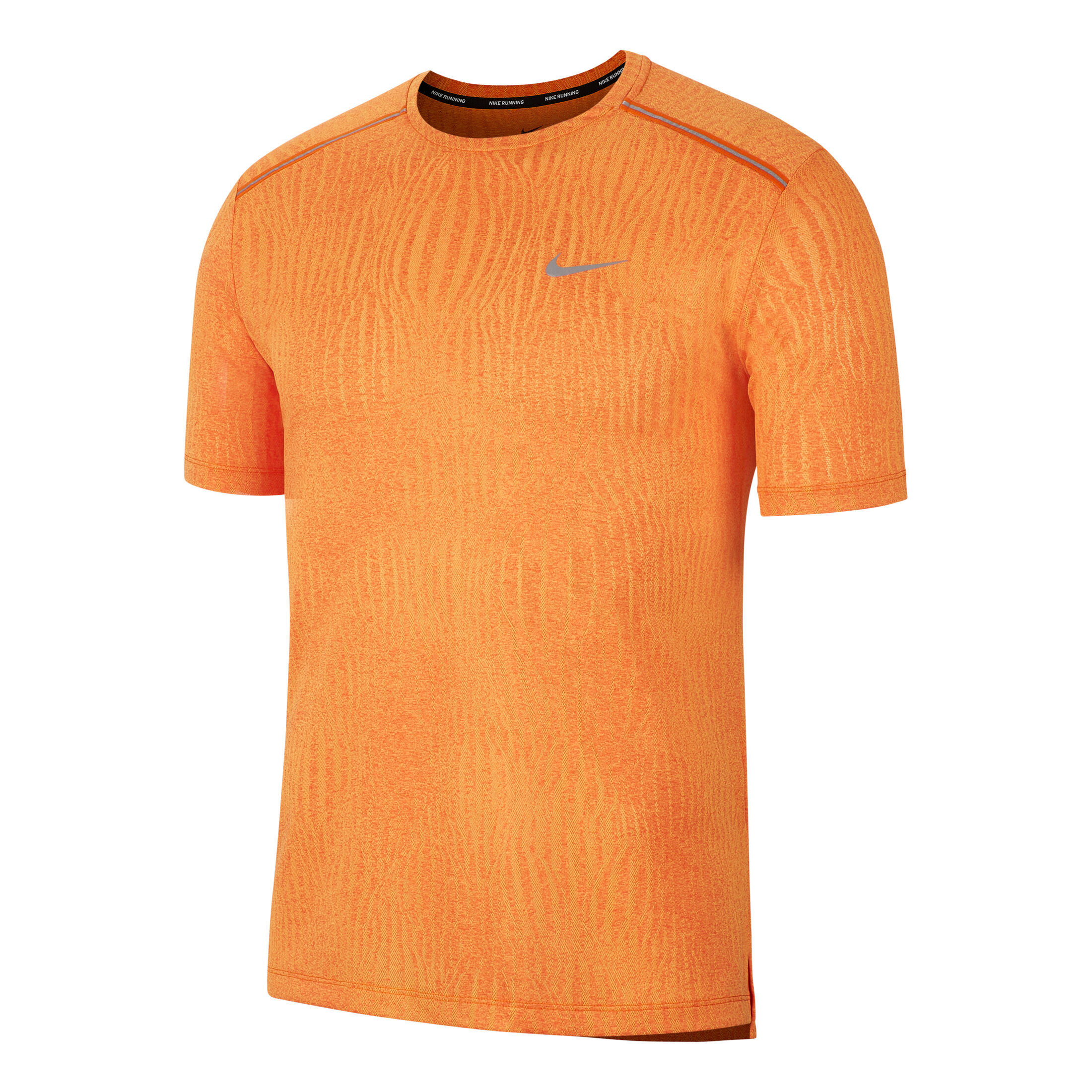 Nike miler t shirt orange sales