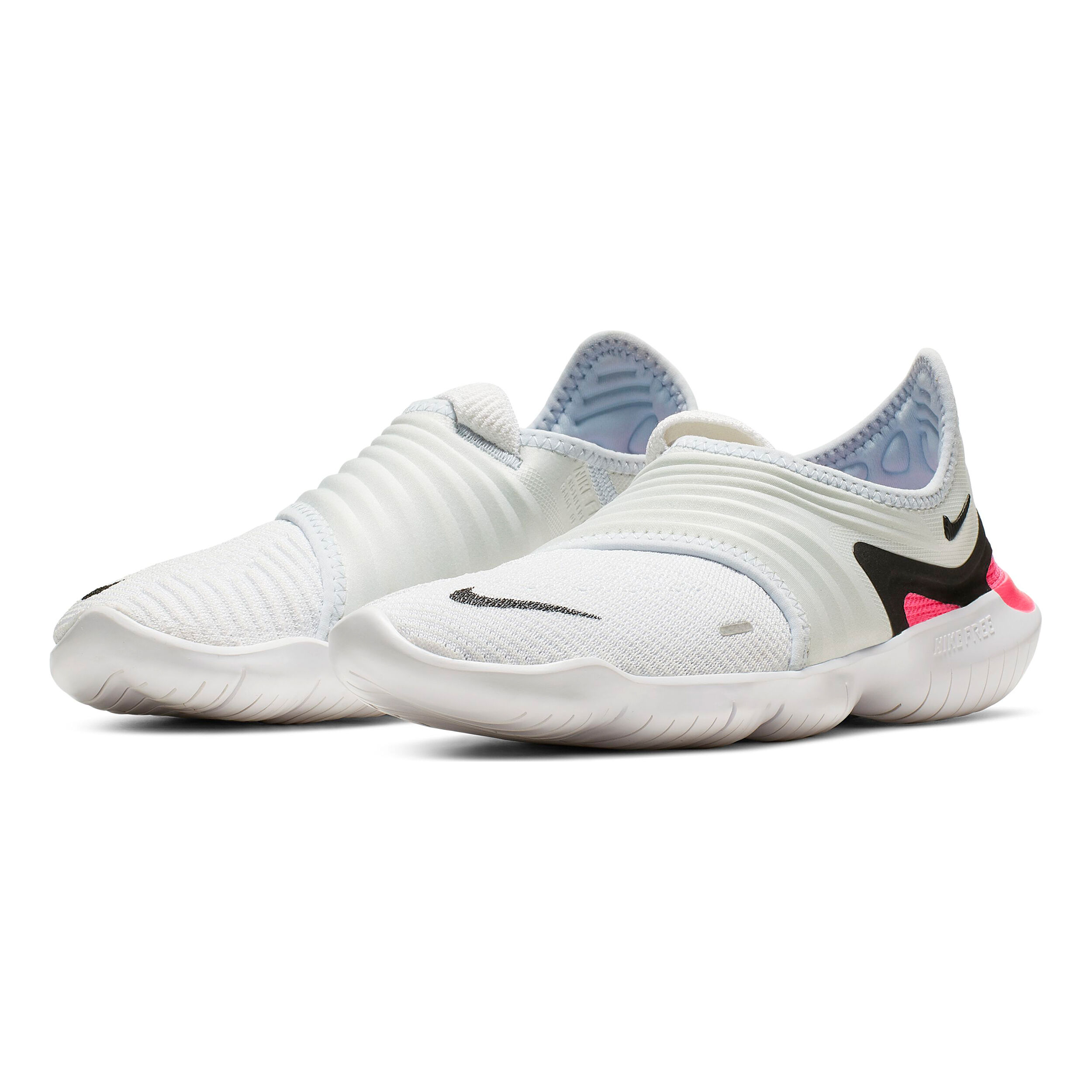 Buy Nike Free Flyknit 3.0 Natural Running Shoe Women White Pink online Running Point UK