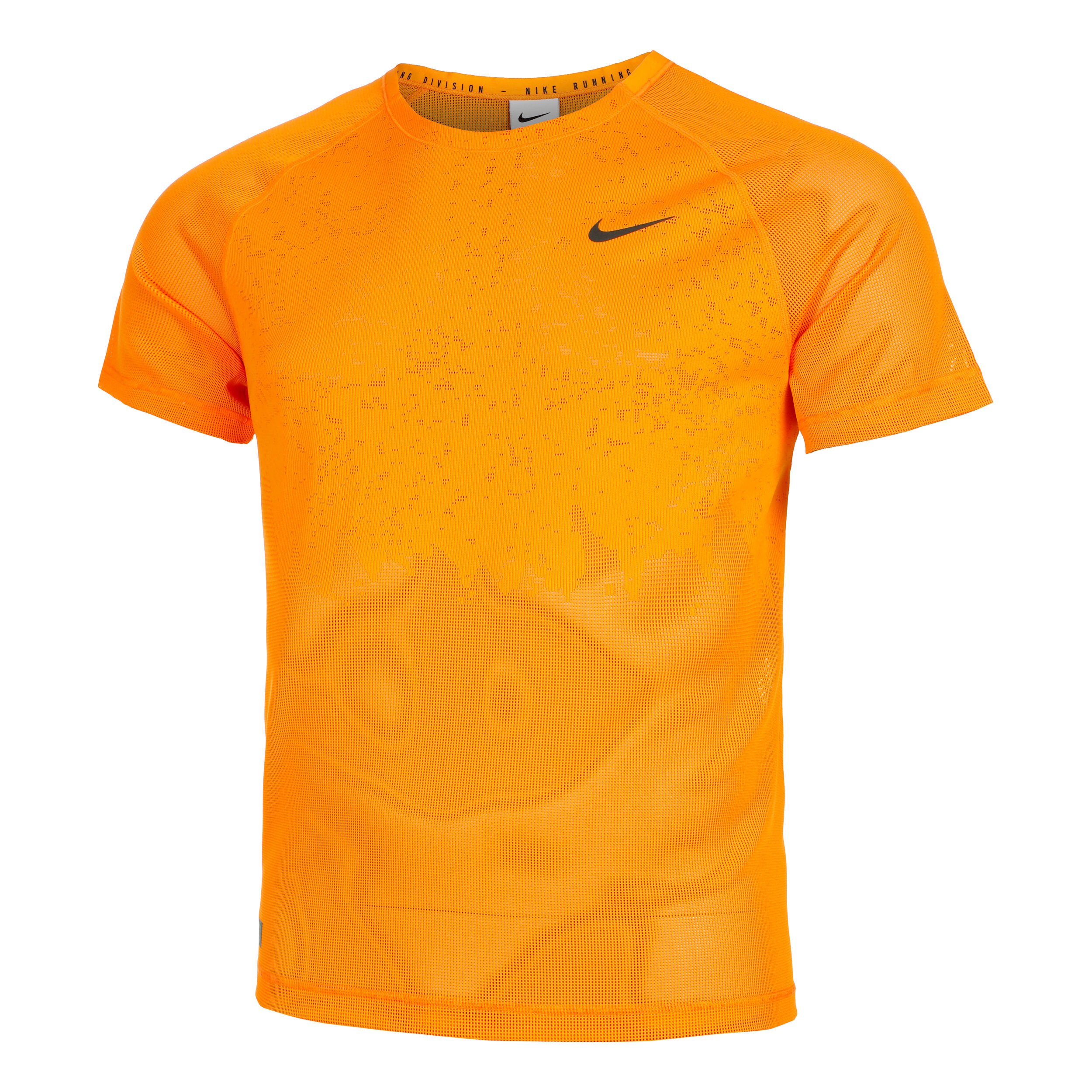 Orange and clearance yellow nike shirt