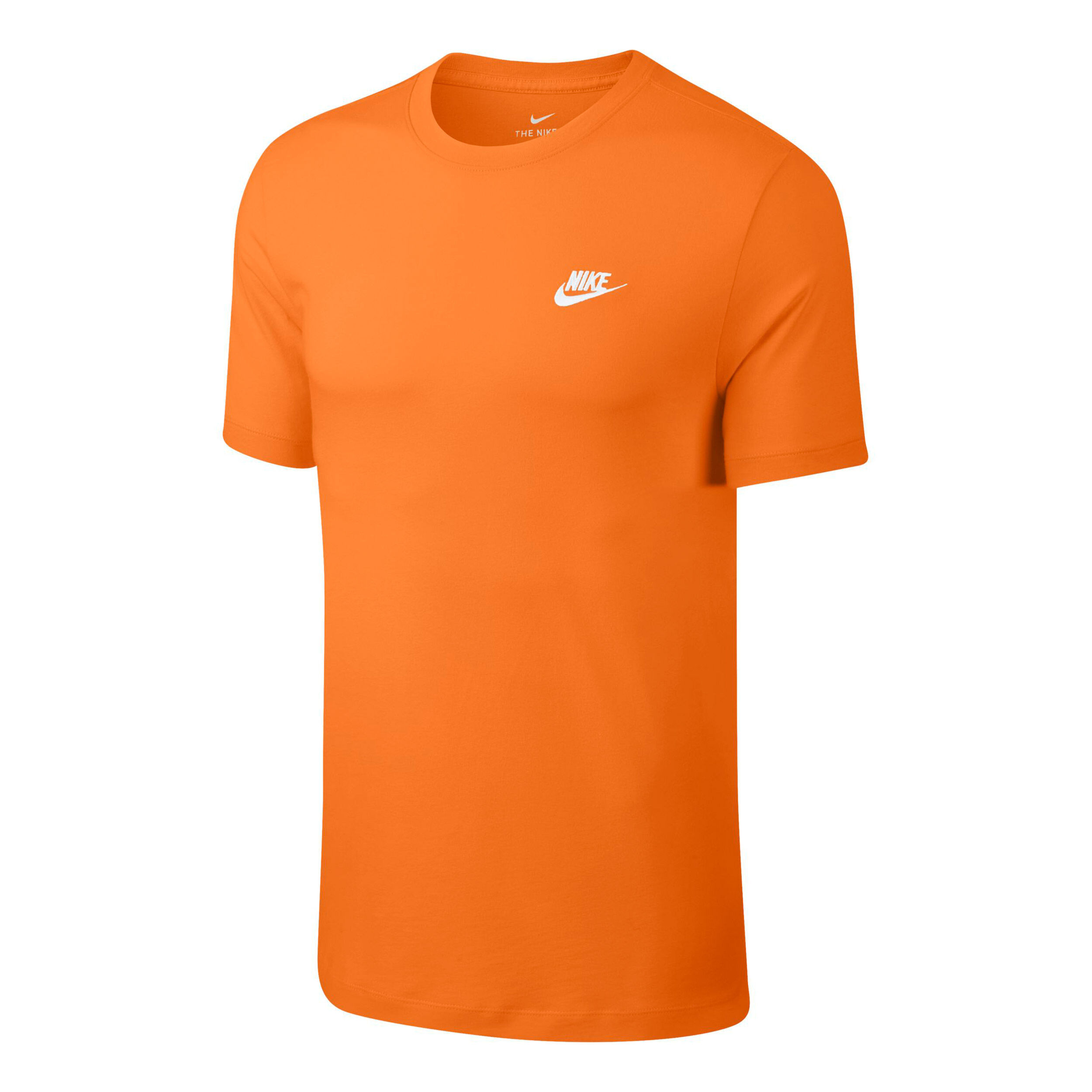 T shirt 2025 nike orange homme
